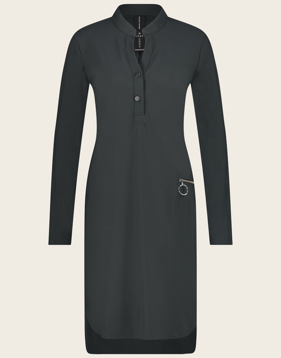 Dress Eva Easy Wear | Grigio Notte
