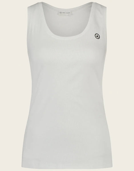 Top rips Easy Wear Organic Cotton | White