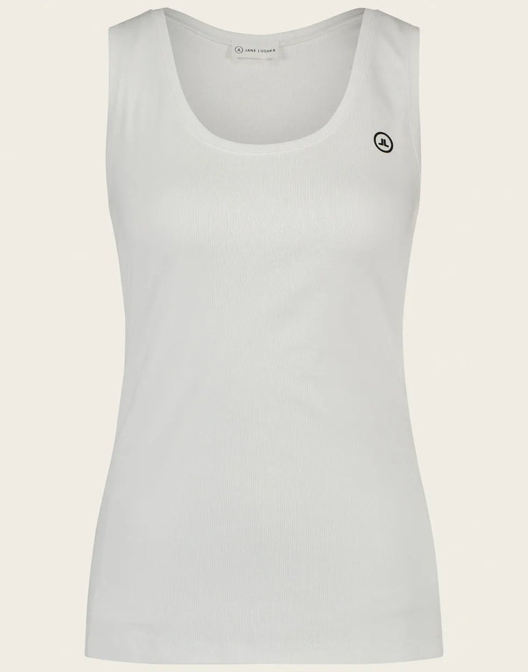 Top rips Easy Wear Organic Cotton | White