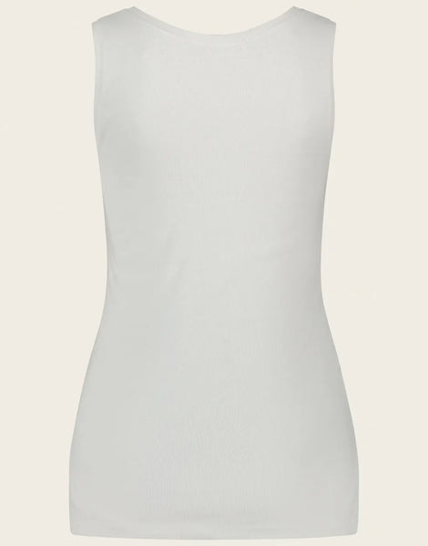 Top rips Easy Wear Organic Cotton | White
