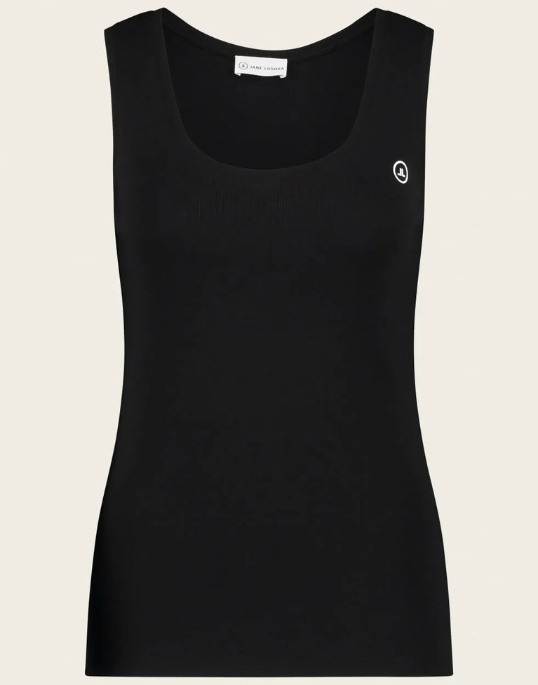 Top rips Easy Wear Organic Cotton | Black