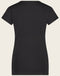 T shirt V Neck Easy Wear Organic Cotton | Black