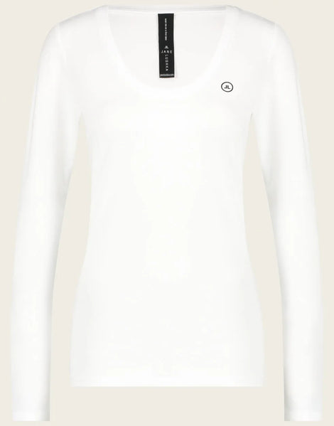 T shirt R Neck Easy Wear Organic Cotton | White