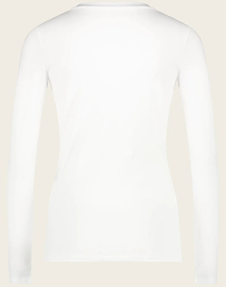 T shirt R Neck Easy Wear Organic Cotton | White