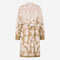 Animal print Cardigan 1138 | Camel