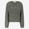 Shiny oversized pullover H20034 | Melange