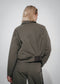 Blaze pleated bomber jacket | Army
