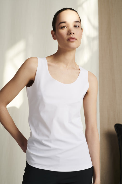Top Jesy Easy Wear Technical Jersey | White