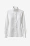 Bree cotton poplin blouse | White