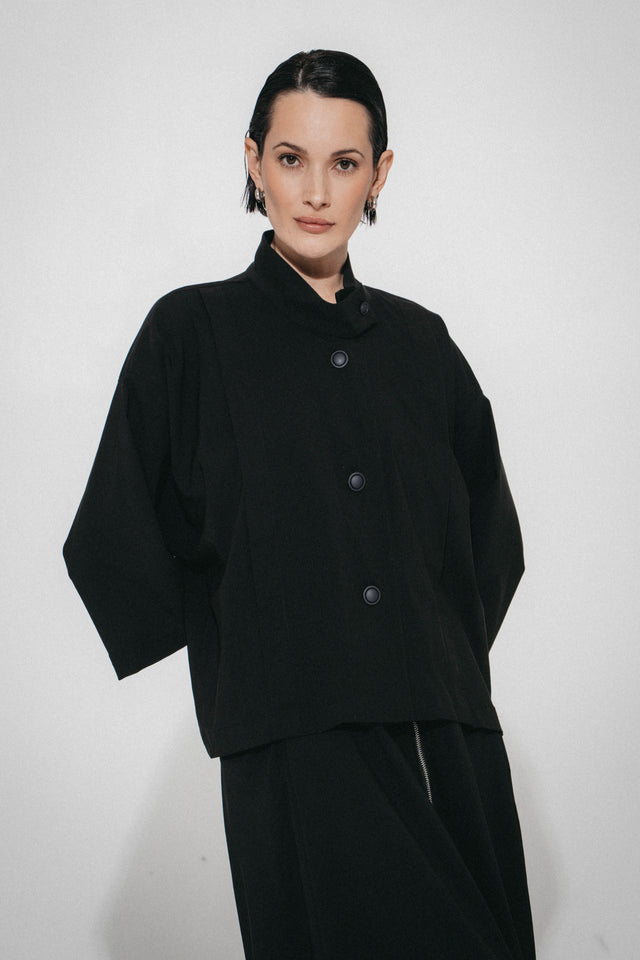 Brooke jacket Sensitive tech fabric Brooke jacket Sensitive tech fabric | Black