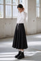 Mercedes skirt technical jersey | Black