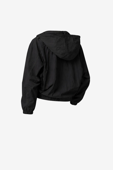 Asuka taffeta jacket | Black