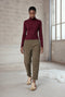 Janice viscose top | Bordeaux