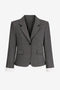Eleni viscose basic blazer | Melange