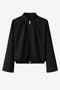 Eliana jacket technical jersey | Black