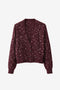 Fancy cardigan 26558 | Bordo