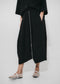 Fancy zipper bengalina skirt | Black