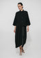 Fancy zipper bengalina skirt | Black