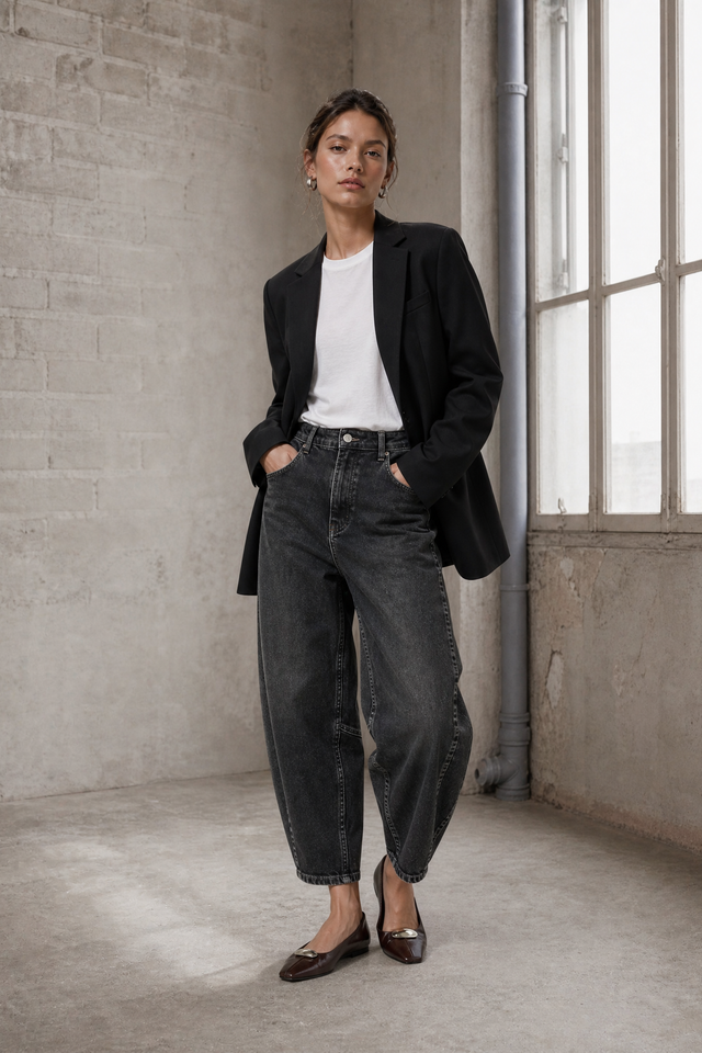 Rango technical jersey blazer Rango technical jersey blazer | Black