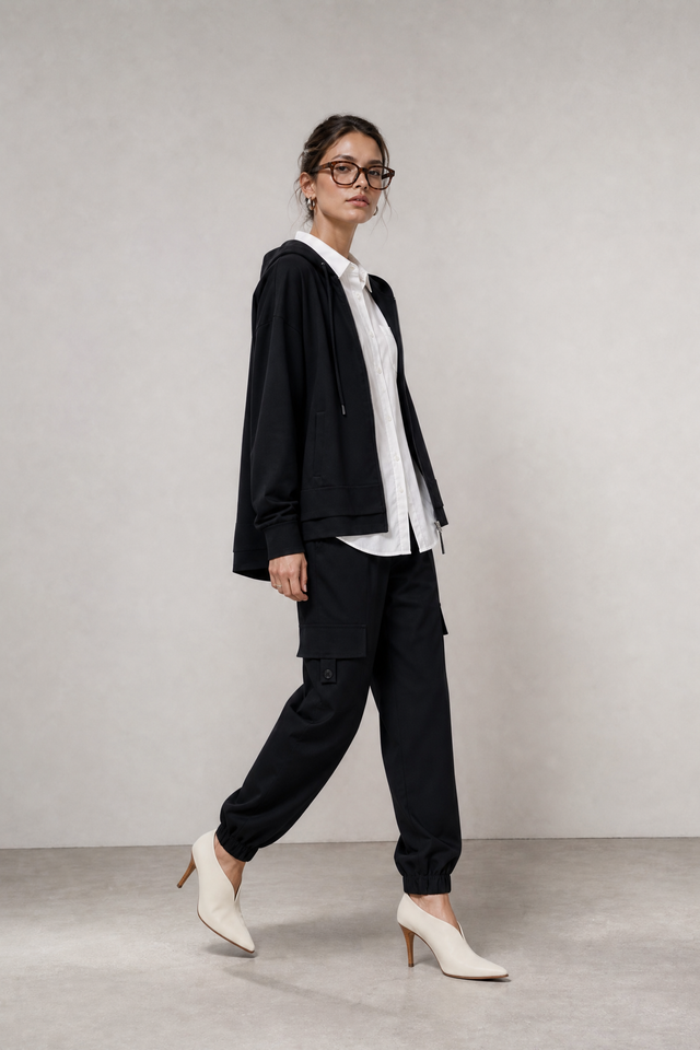Jannes pants technical jersey Jannes pants technical jersey | Black