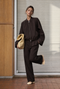 Evo wide-leg technical jersey pants | Chocolate