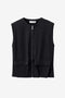 Giorgino vest technical jersey | Black