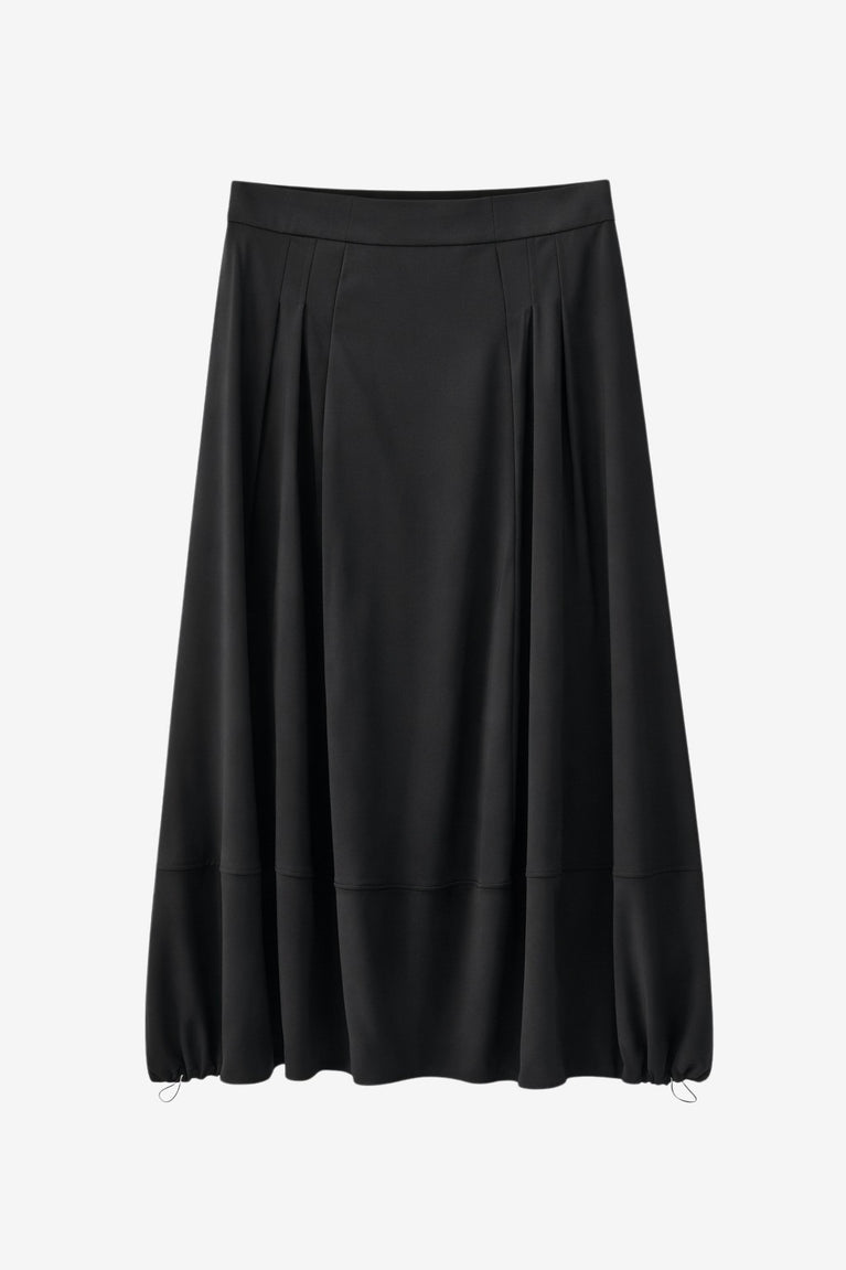 Heide skirt technical jersey | Black