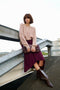 Pullover melange H23376 | Pink