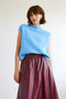 Alpaca Vest H24179 | Sky