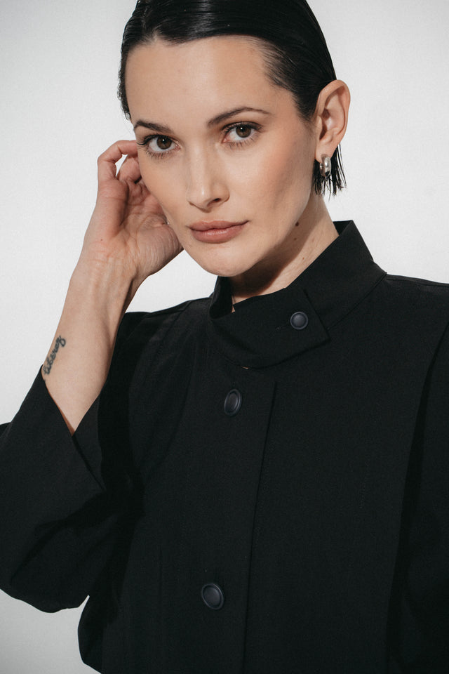 Brooke jacket Sensitive tech fabric Brooke jacket Sensitive tech fabric | Black