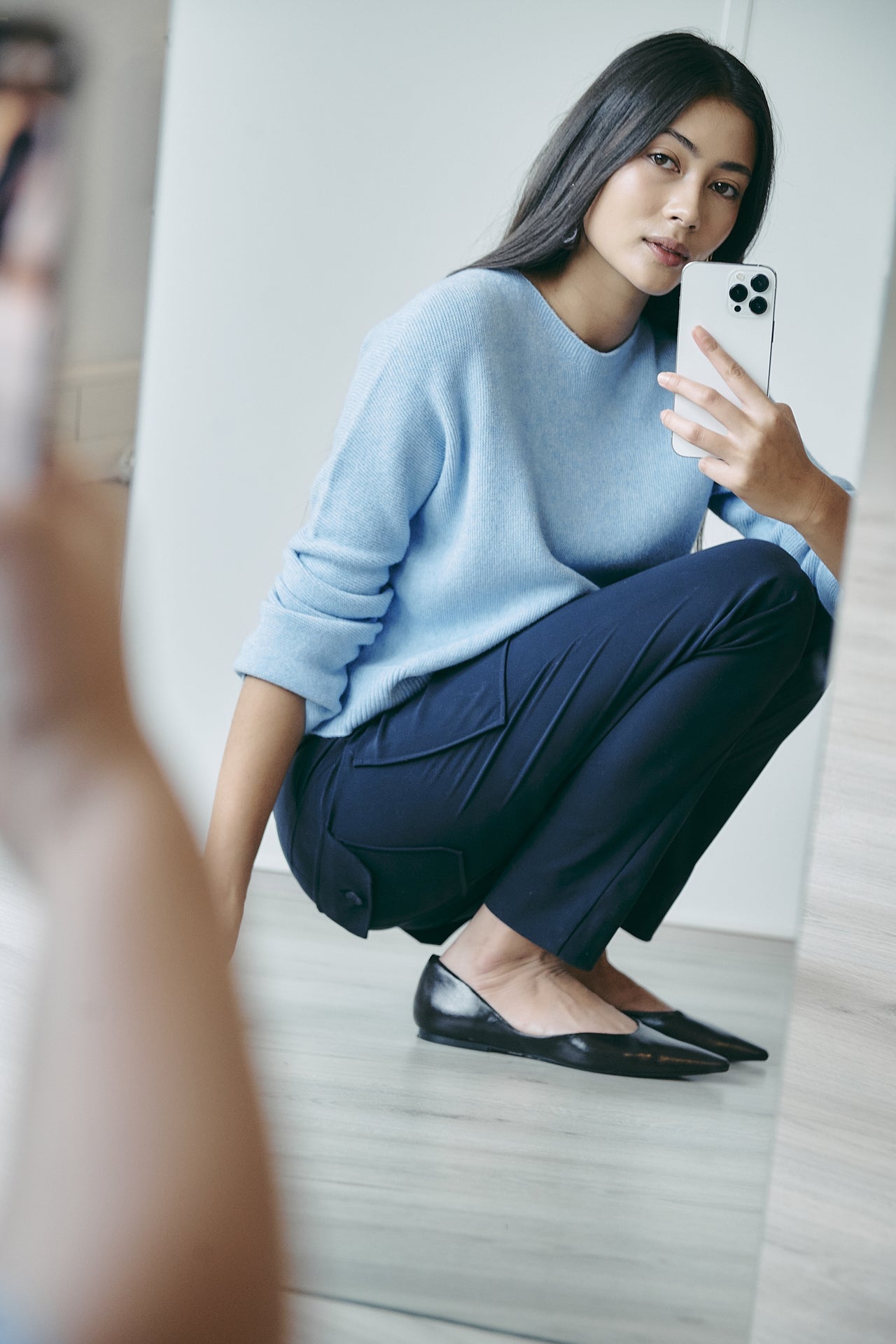 Doris pants brush tech jersey Doris pants brush tech jersey | Blue