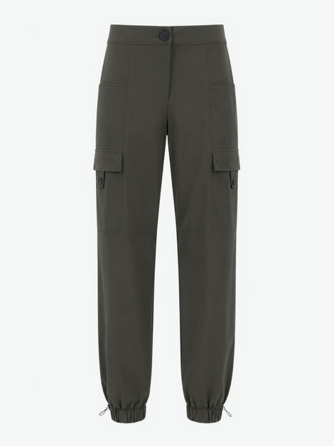 Jannes pants technical jersey | Army