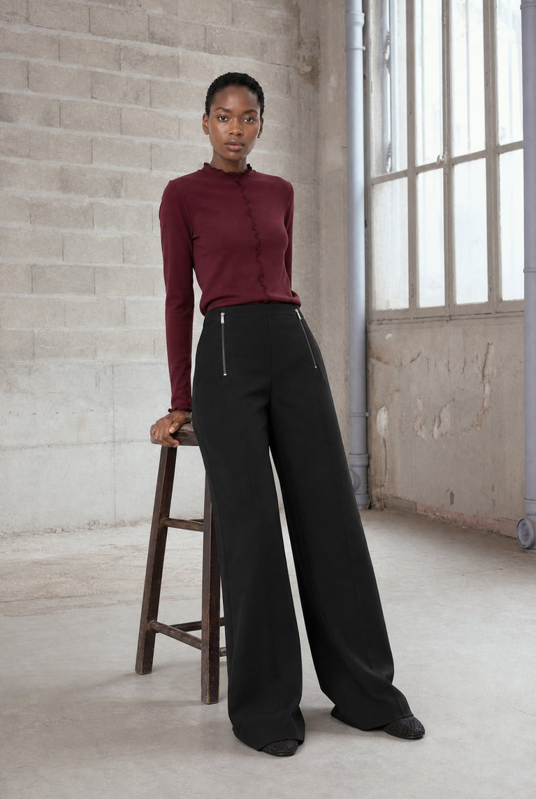 Zippo pants technical jersey | Black