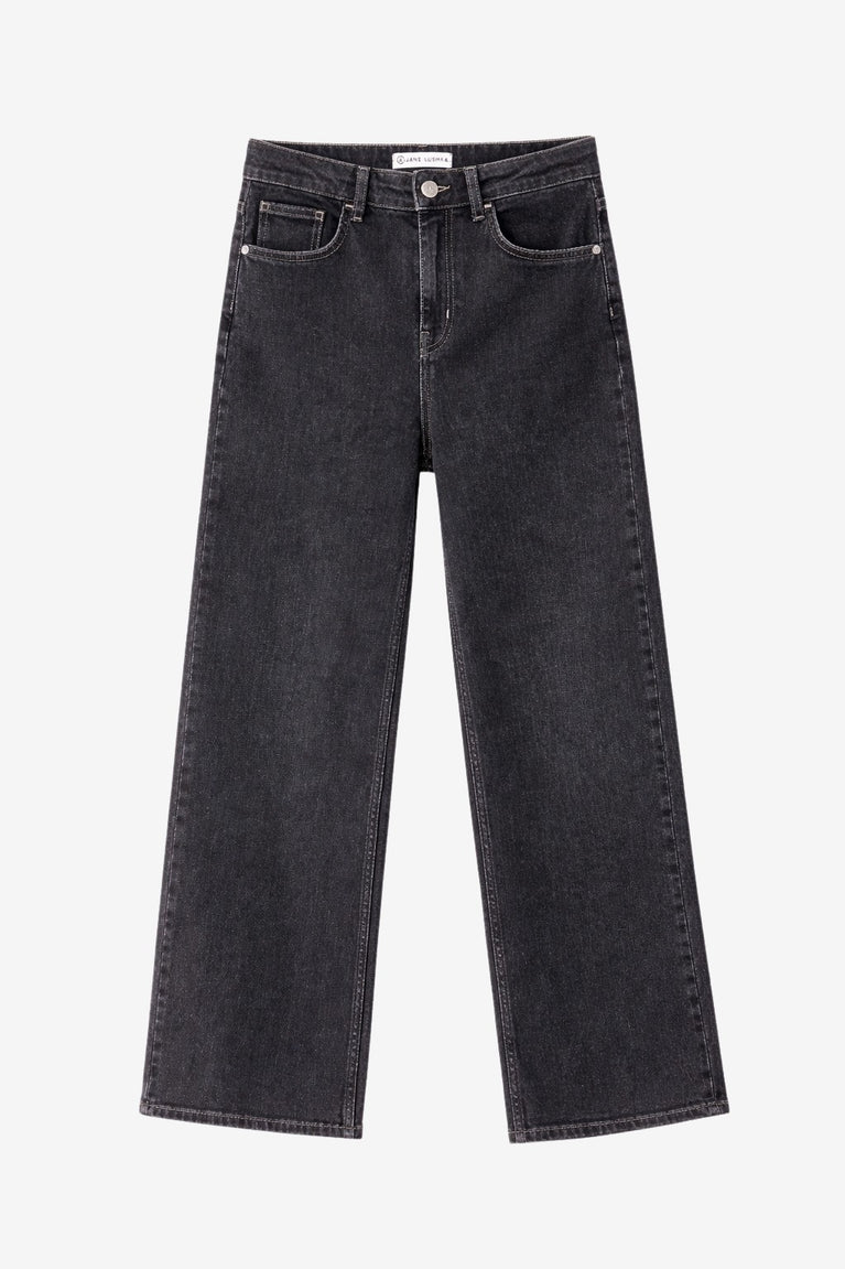 Jessie every-wear Baggy jeans | Faded Black
