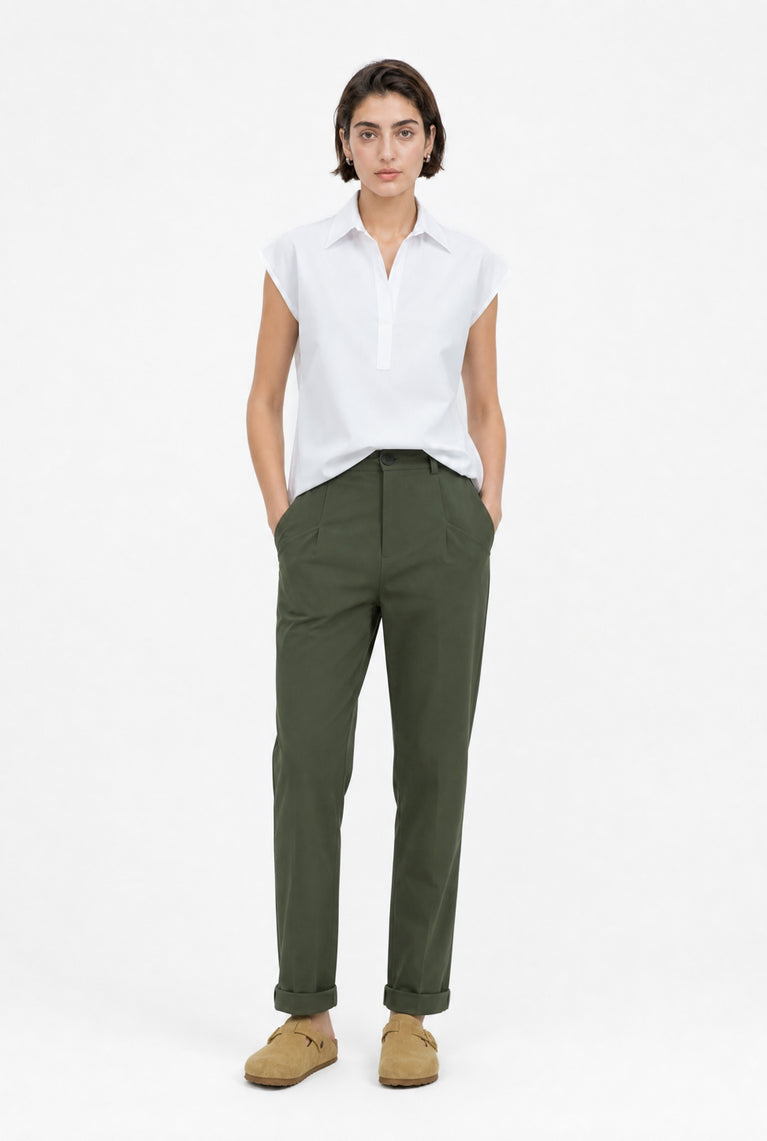 Hary Long Pants Technical Jersey | Army green