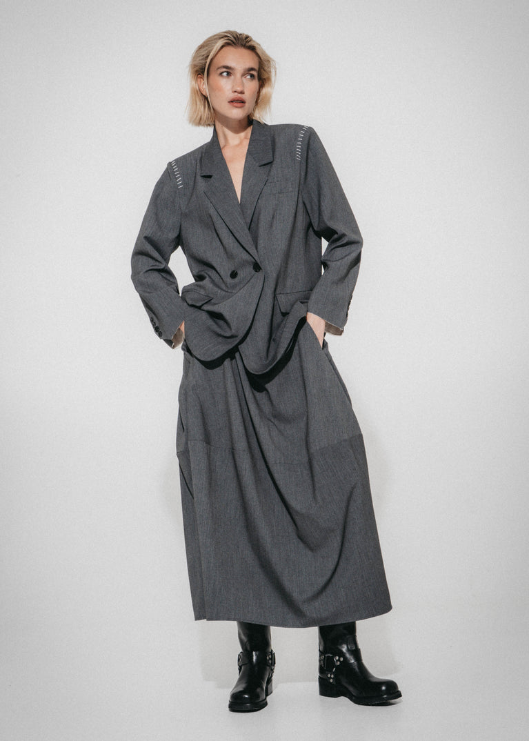 June viscose skirt | Grey
