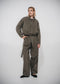 Fuel cotton pleated pants | Army
