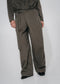 Fuel cotton pleated pants | Army