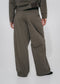Fuel cotton pleated pants | Army