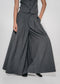 Coco pleated viscose pants | Grey