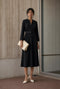 Lalla dress technical jersey | Black
