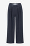 Lean wide-leg pants | Dark Blue
