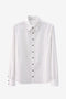 Lex Oxford poplin blouse | White