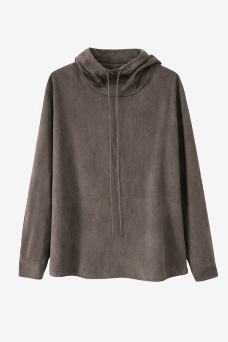 Lina tencel blouse | Dark Brown