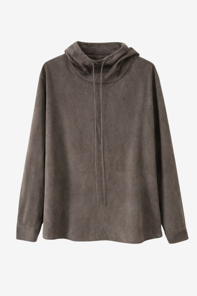 Lina tencel blouse | Dark Brown