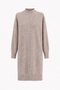 Long pullover viscose blend 2068 | Light Brown