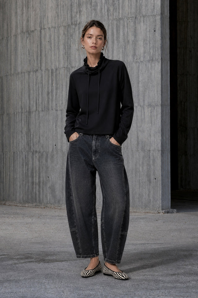 Maren top technical jersey Maren top technical jersey | Black