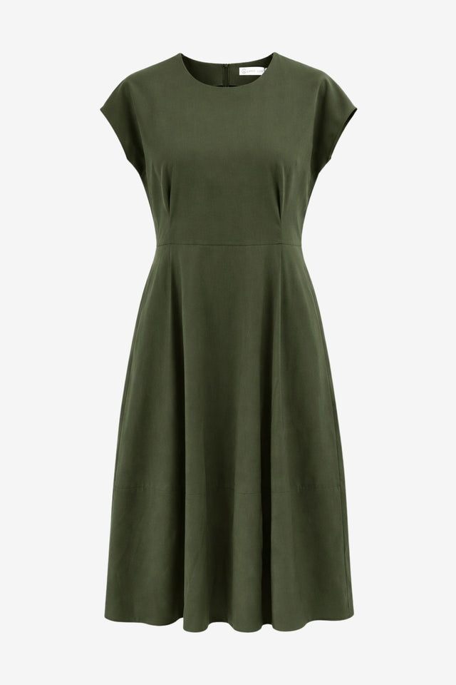 Melva dress technical jersey Melva dress technical jersey | Army