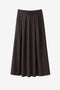 Mercedes skirt technical jersey | Chocolate