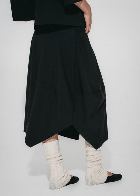 Natasha skirt Sensitive tech fabric | Black